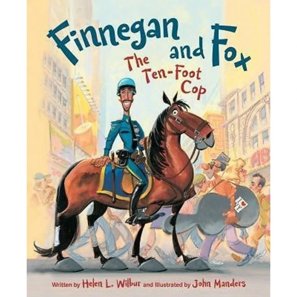 Finnegan and Fox: The Ten-Foot Cop Hardcover NEW Children's‎ Book